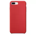 Coque Silicone Compatible pour Apple iPhone 7 Plus/iPhone 8 Plus (#14) Rouge