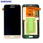Ecran Tactile Original Samsung Galaxy J1 2016 J120 GH97-18224B GH97-18728B GH97-19005B Or