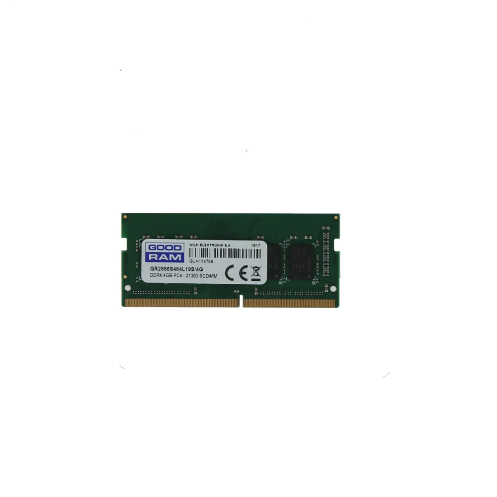 Barette De RAM Goodram 4GB DDR4 2666MHz CL19 SR SODIMM