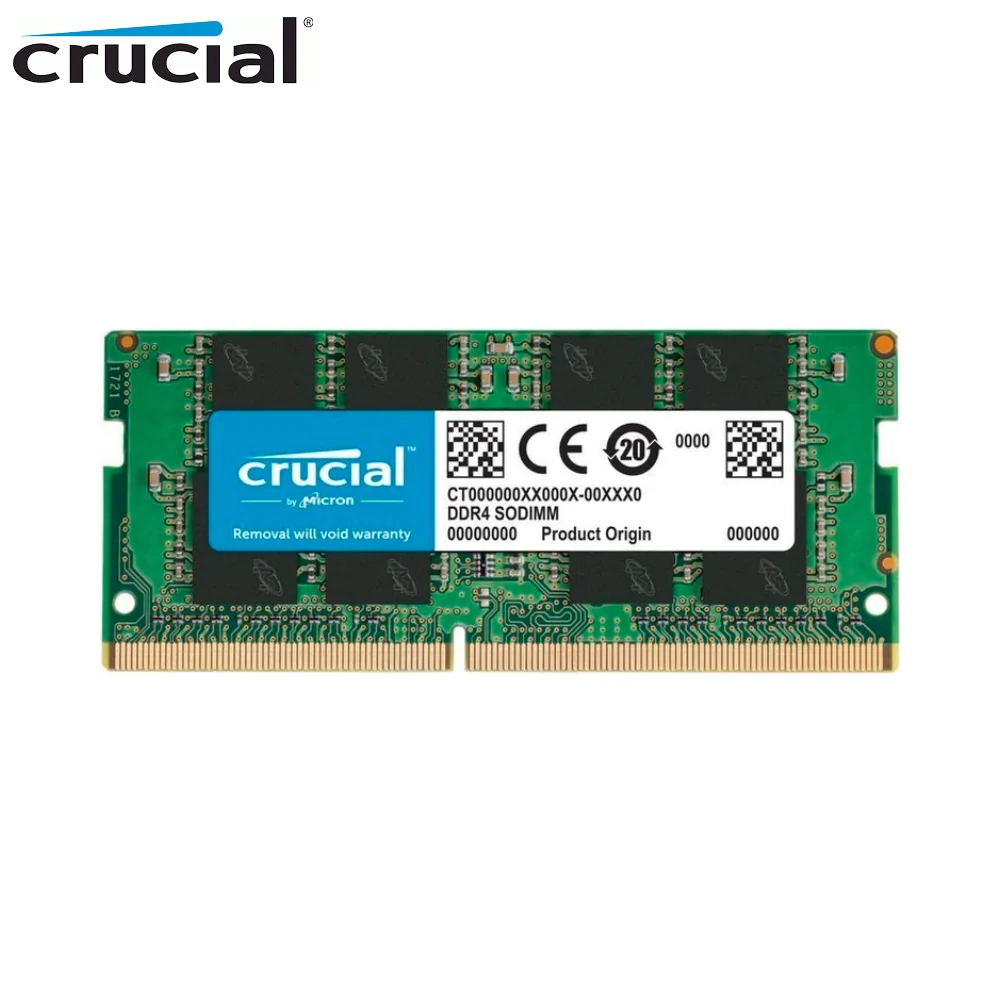 Barrette de RAM Crucial CT8G4SFRA266 DDR4 SO-DIMM 2666 8GB CT8G4SFRA266