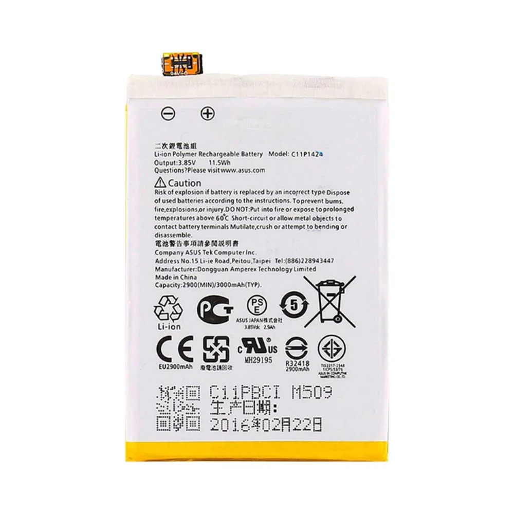 Batterie Premium Asus Zenfone 2 ZE551ML / ZenFone Go ZB552KL C11P1424