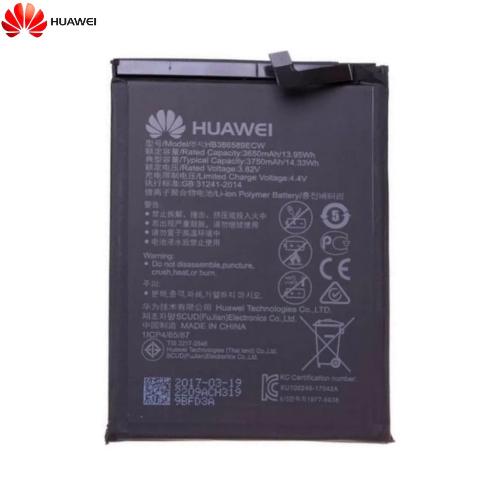 Batterie Original Huawei Mate 20 Lite / Nova 5T/P10 Plus Honor 20/View 10 24022209 HB386589ECW