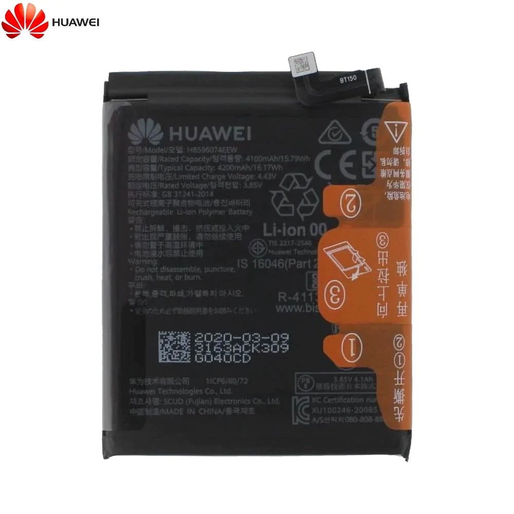 Batterie Original Huawei P40 Pro Plus 02353RBL HB596074EEW