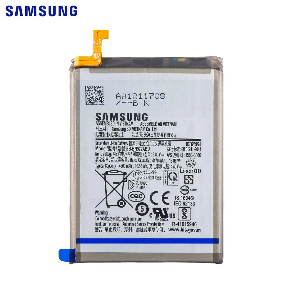 Batterie Original Pulled Samsung Galaxy Note 10 Plus N975 EB-BN972ABU