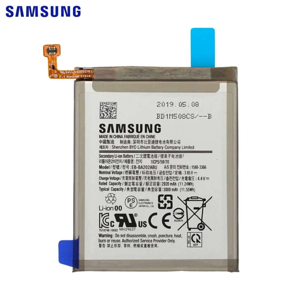 Batterie Original Samsung Galaxy A20e A202 GH82-20188A EB-BA202ABU