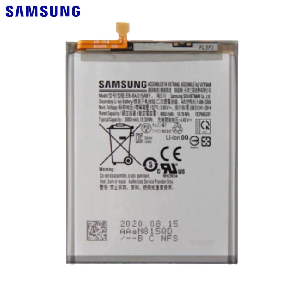 Batterie Original Samsung Galaxy A31 A315 / Galaxy A32 4G A325/Galaxy A22 4G A225 GH82-25567A EB-BA315ABY