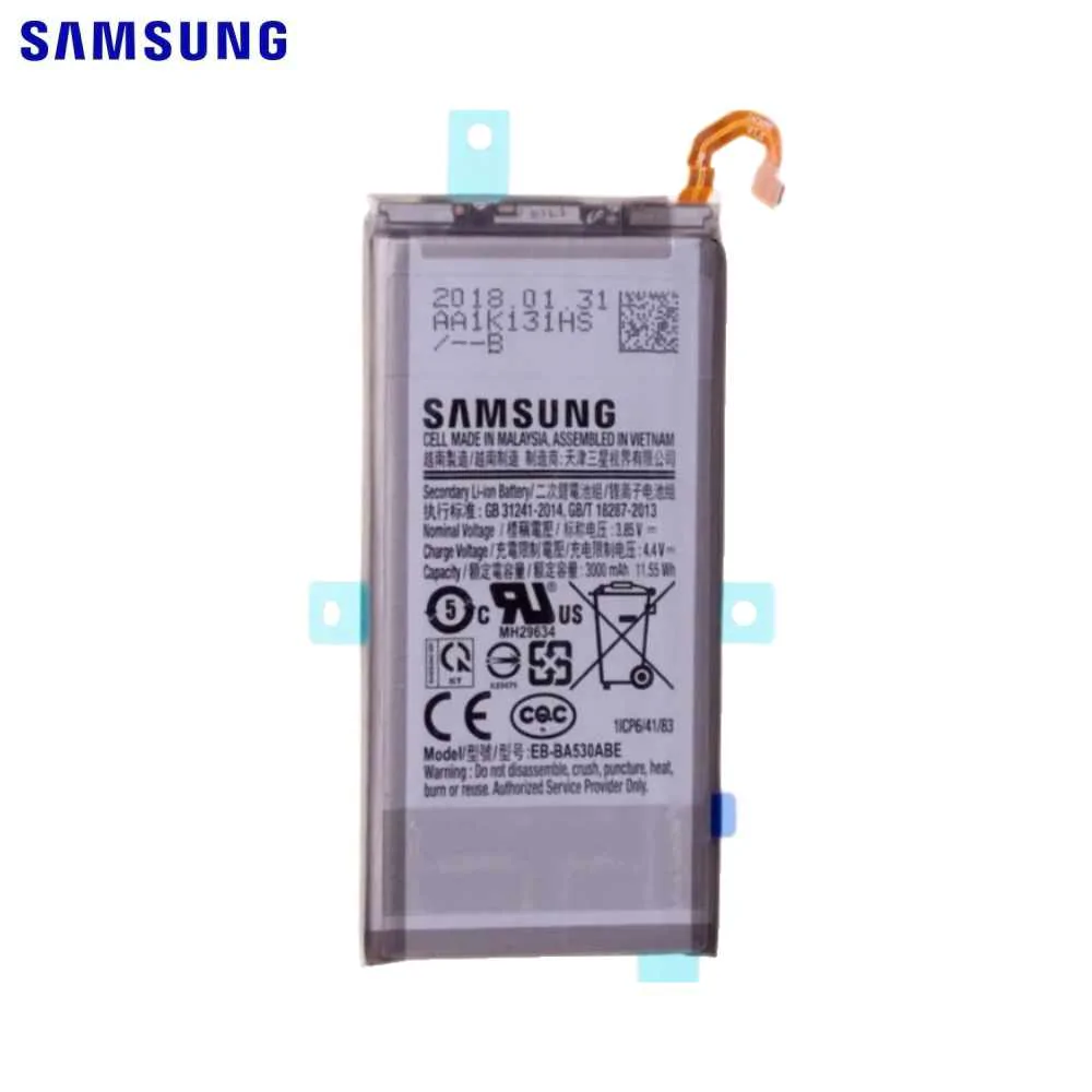 Batterie Original Samsung Galaxy A8 2018 A530 GH82-15656A EB-BA530ABE