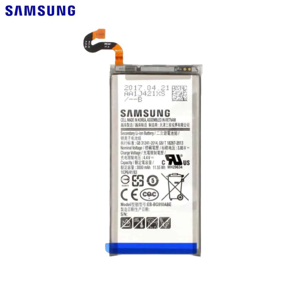 Batterie Original Samsung Galaxy S8 G950 GH82-14642A EB-BG950ABA