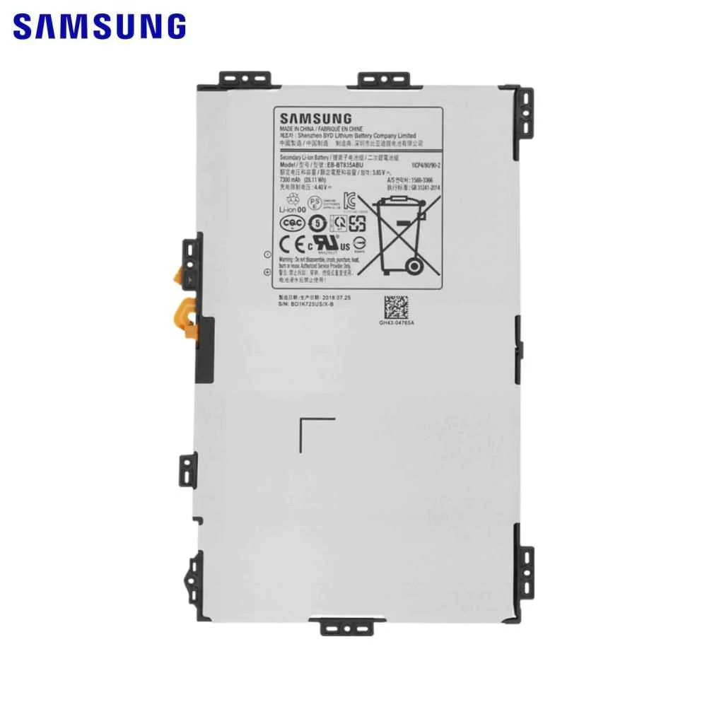 Batterie Original Samsung Galaxy Tab S4 SM-T830 / T835 GH43-04830A EB-BT835ABU