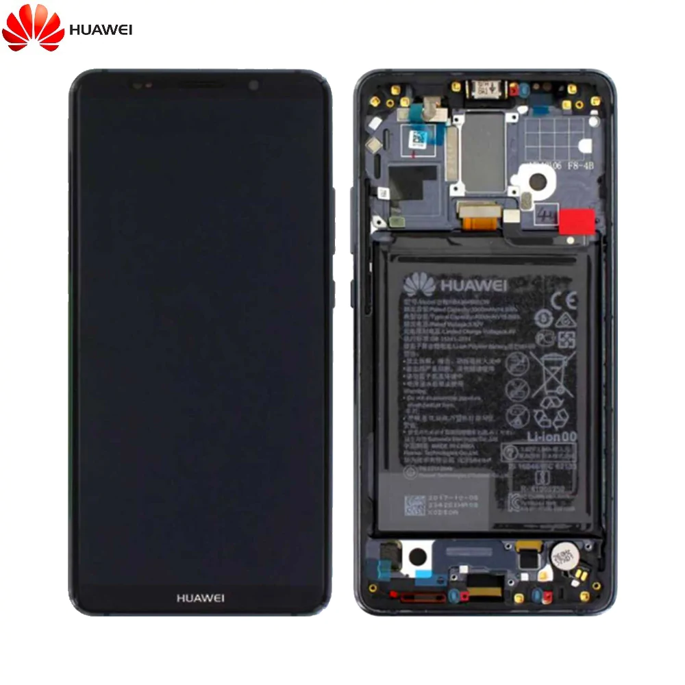 Bloc Complet Assemblé Original Huawei Mate 10 Pro 02351RVN Gris