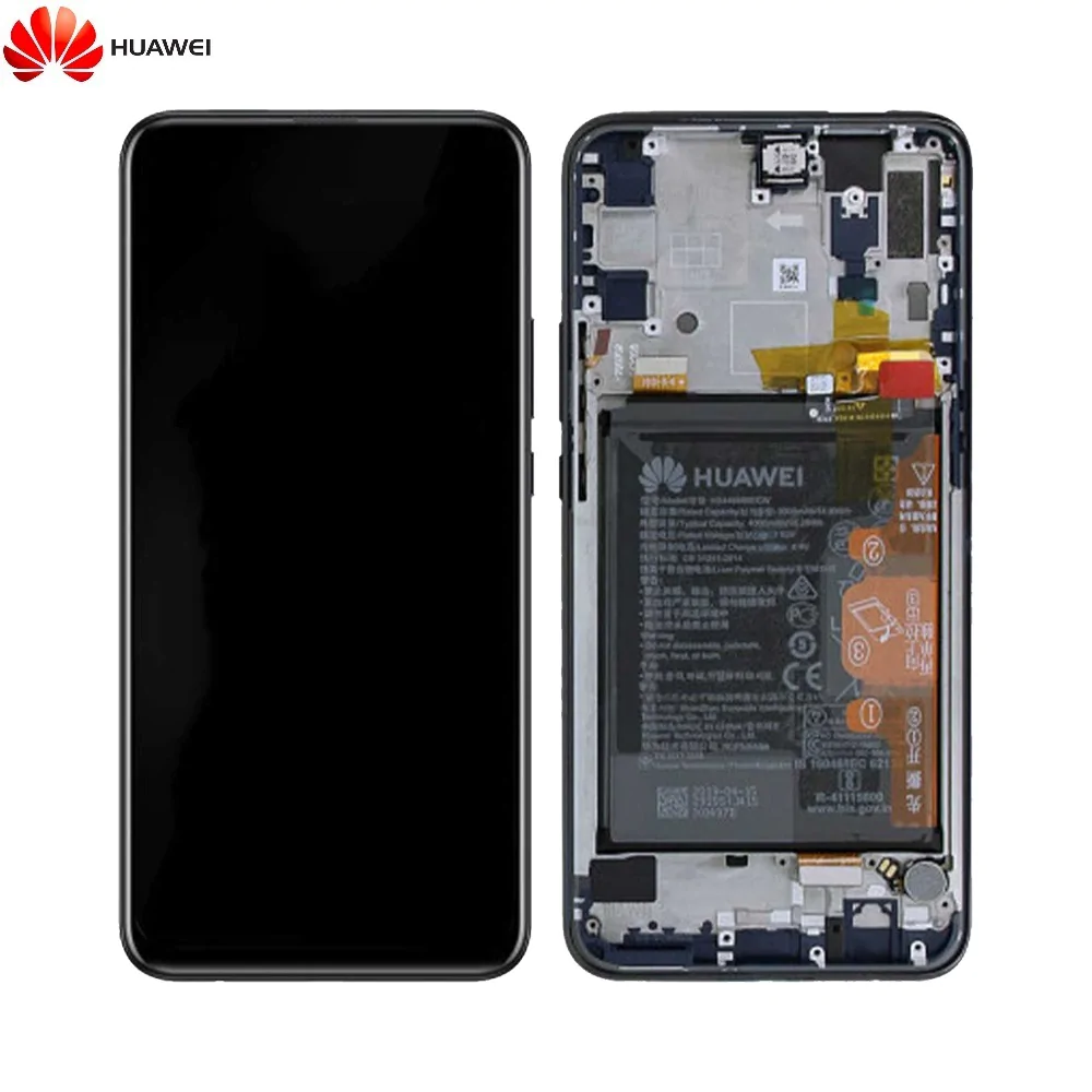 Bloc Complet Assemblé Original Huawei P Smart Z / Y9 Prime 2019 02352RRF Noir