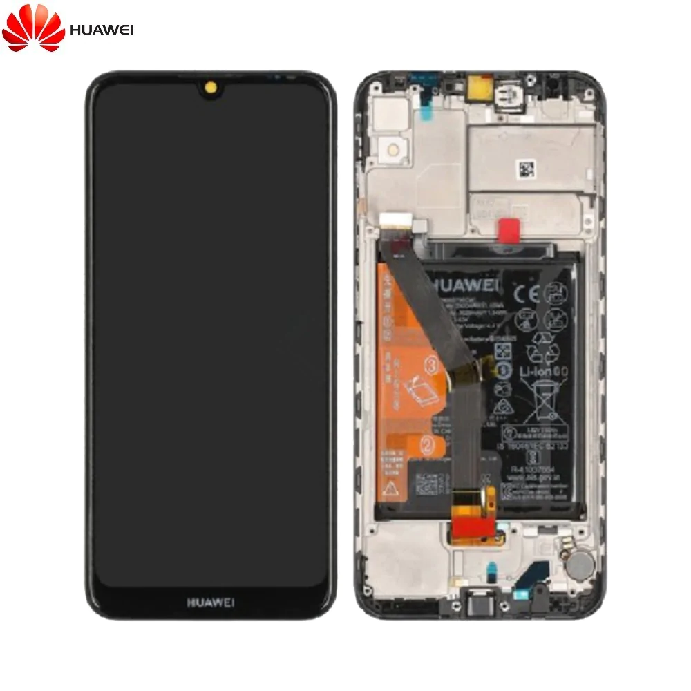 Bloc Complet Assemblé Original Huawei Y6 2019 02352LVM Noir