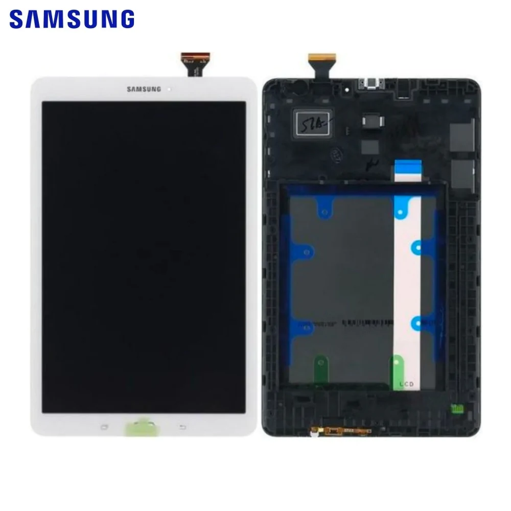 Ecran Tactile Original Samsung Galaxy Tab E T560-T561 GH97-17525B Blanc