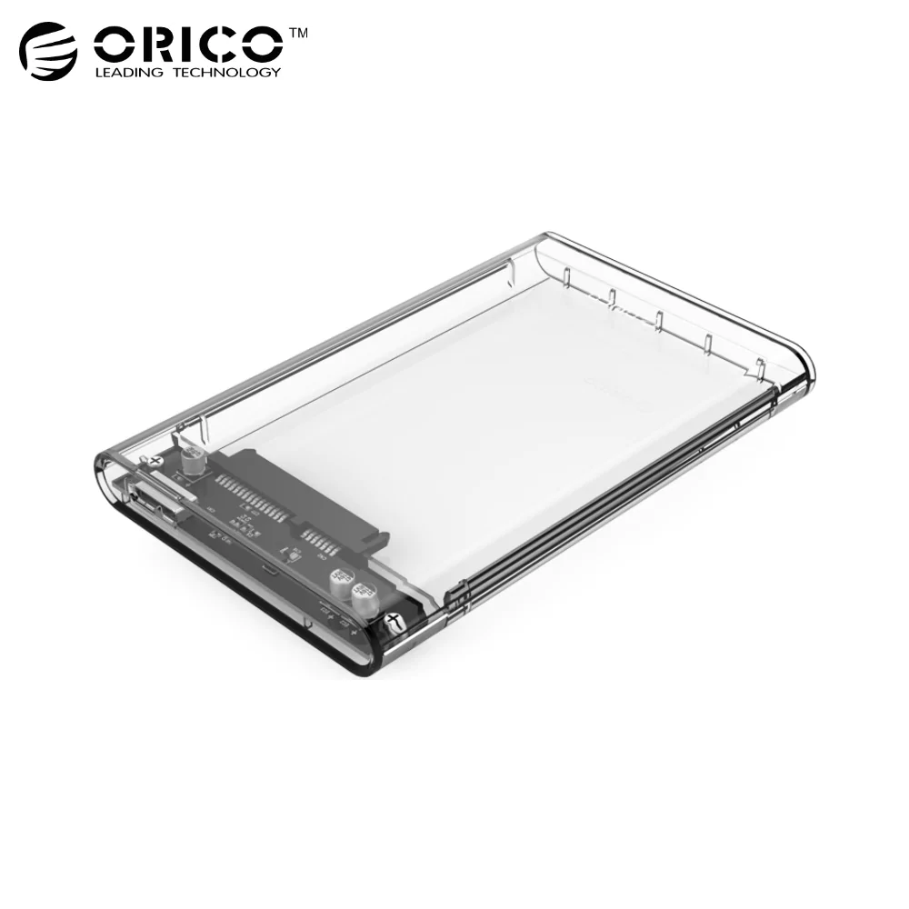 Boitier Disque Dur Orico 2.5" HDD / SSD USB 3.0 2139U3 Transparent