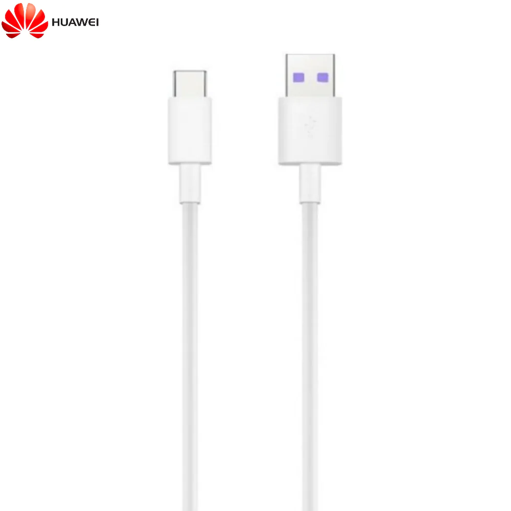Câble Data Charge Rapide USB Vers Type-C Huawei 2437787 AP71 Super Charge 1m Blanc