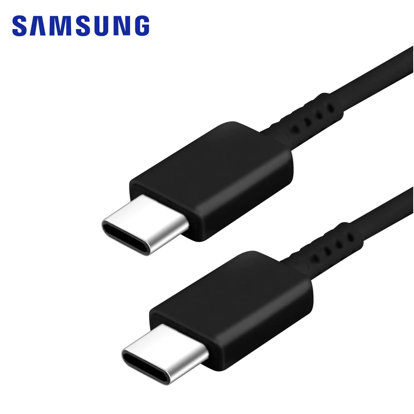 Câble Data Type-C vers Type-C Samsung EP-DN975BBEG 5A (1m) Noir