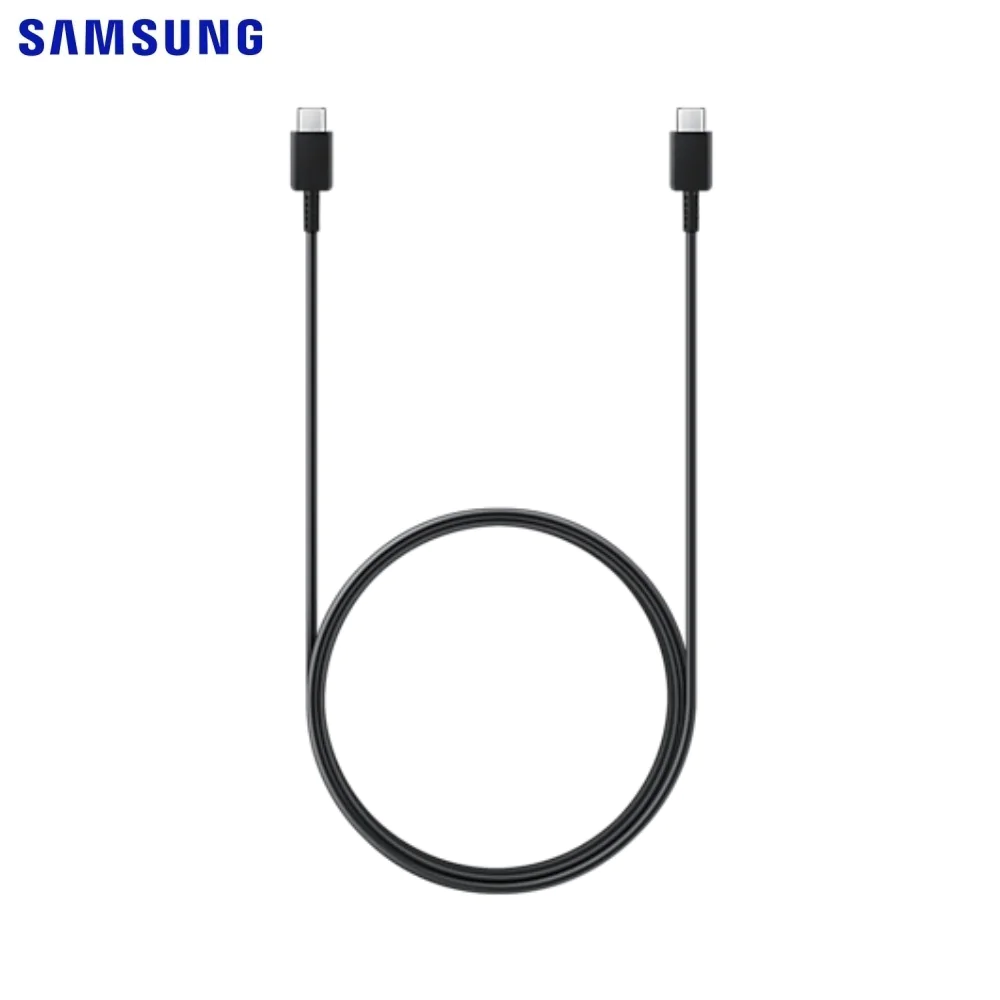 Câble Data Type-C vers Type-C Samsung EP-DX310JBEGEU 3A 1.8m Noir