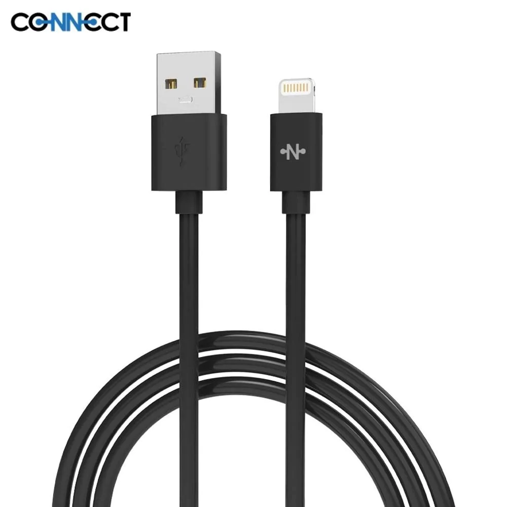 Câble Data USB vers Lightning CONNECT MC-CLN1 (1m) Noir
