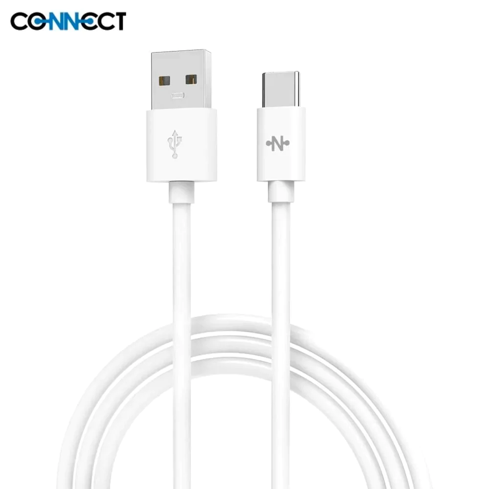 Câble Data USB vers Type-C CONNECT MC-CCB5 (2m) Blanc