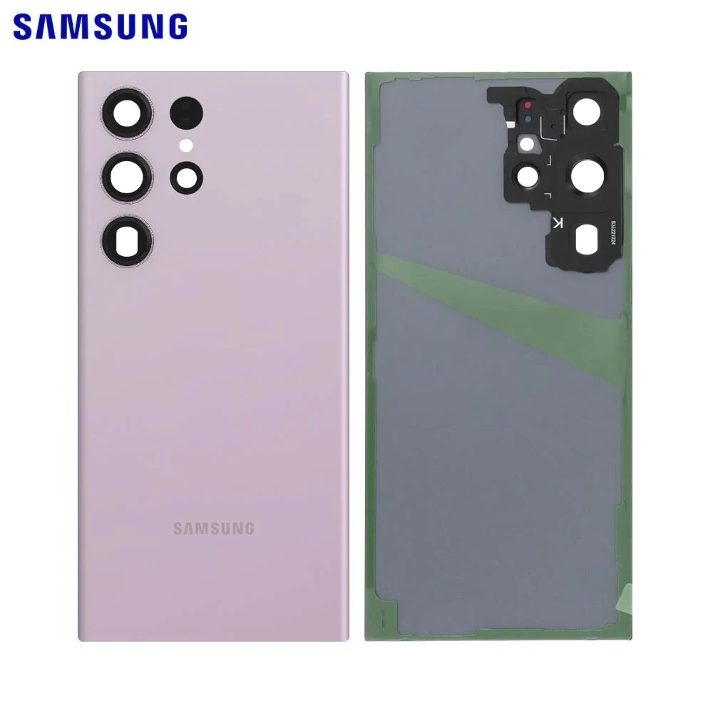 Cache Arrière Original Samsung Galaxy S23 Ultra 5G S918 GH82-30400D Lavender