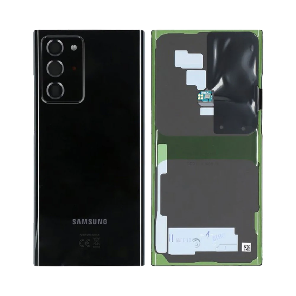 Cache Arrière Premium Samsung Galaxy Note 20 Ultra 5G N986 / Galaxy Note 20 Ultra N985 Noir Mystique