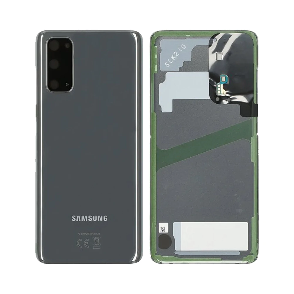 Cache Arrière Premium Samsung Galaxy S20 G980 / Galaxy S20 5G G981 Gris Cosmique