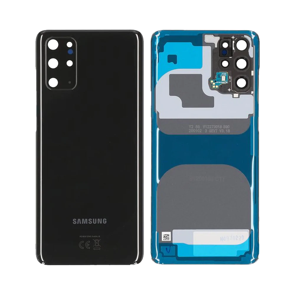 Cache Arrière Premium Samsung Galaxy S20 Plus 5G G986 / Galaxy S20 Plus G985 Noir