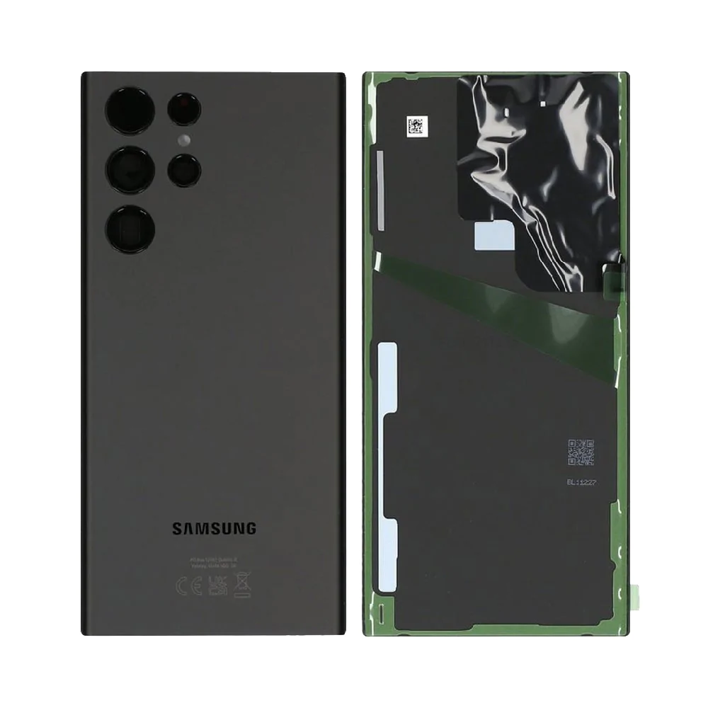 Cache Arrière Premium Samsung Galaxy S22 Ultra S908 Noir