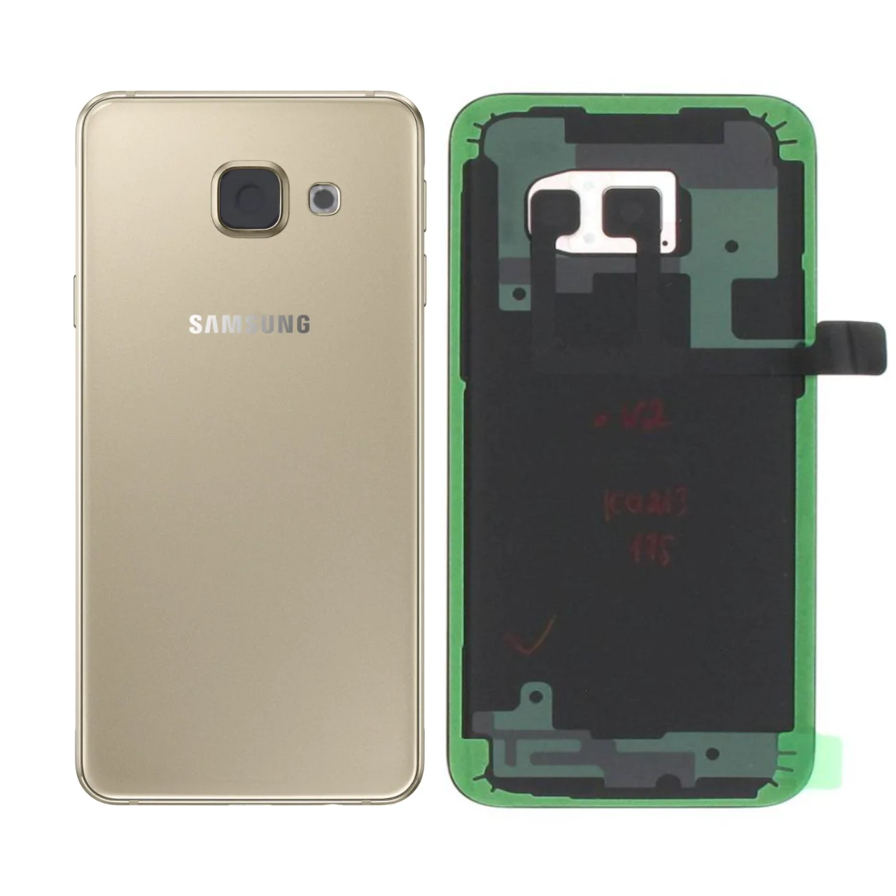 Cache Arrière Premium Samsung Galaxy A3 2016 A310 Or