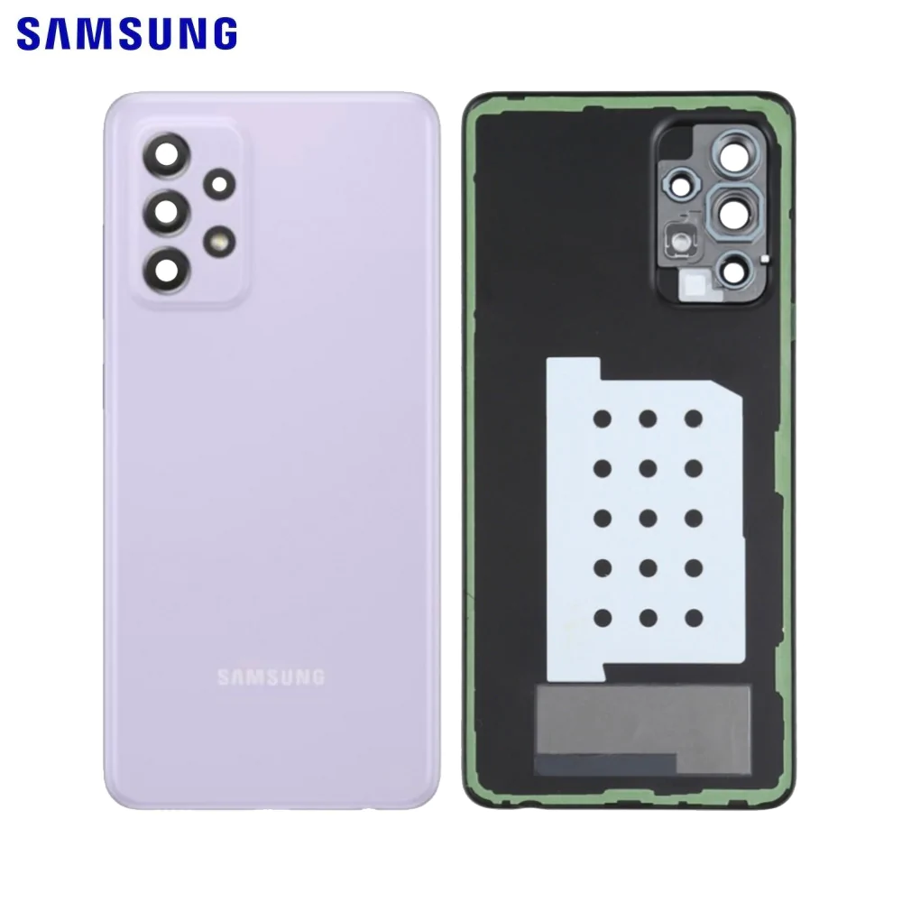 Cache Arrière Original Samsung Galaxy A52 5G A526 / Galaxy A52 4G A525 GH82-25225C GH82-25227C Awesome Violet