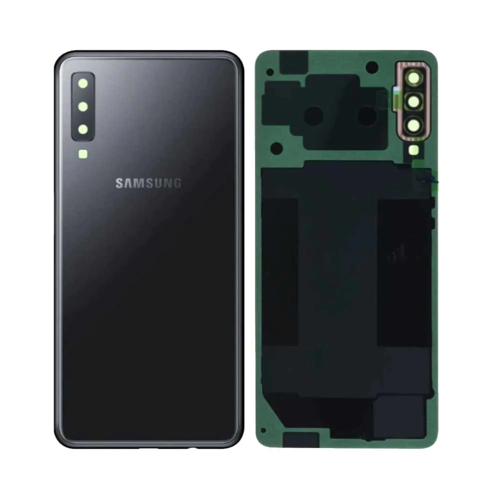 Cache Arrière Premium Samsung Galaxy A7 2018 A750 Noir