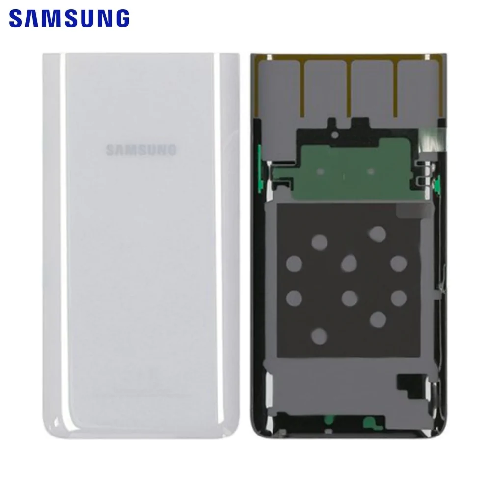 Cache Arrière Original Samsung Galaxy A80 A805 GH82-20055B Argent