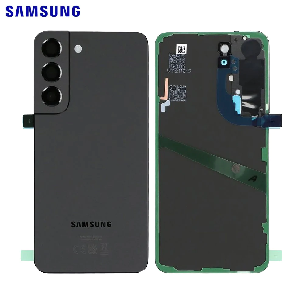 Cache Arrière Original Samsung Galaxy S22 S901 GH82-27434A GH82-27435A Noir