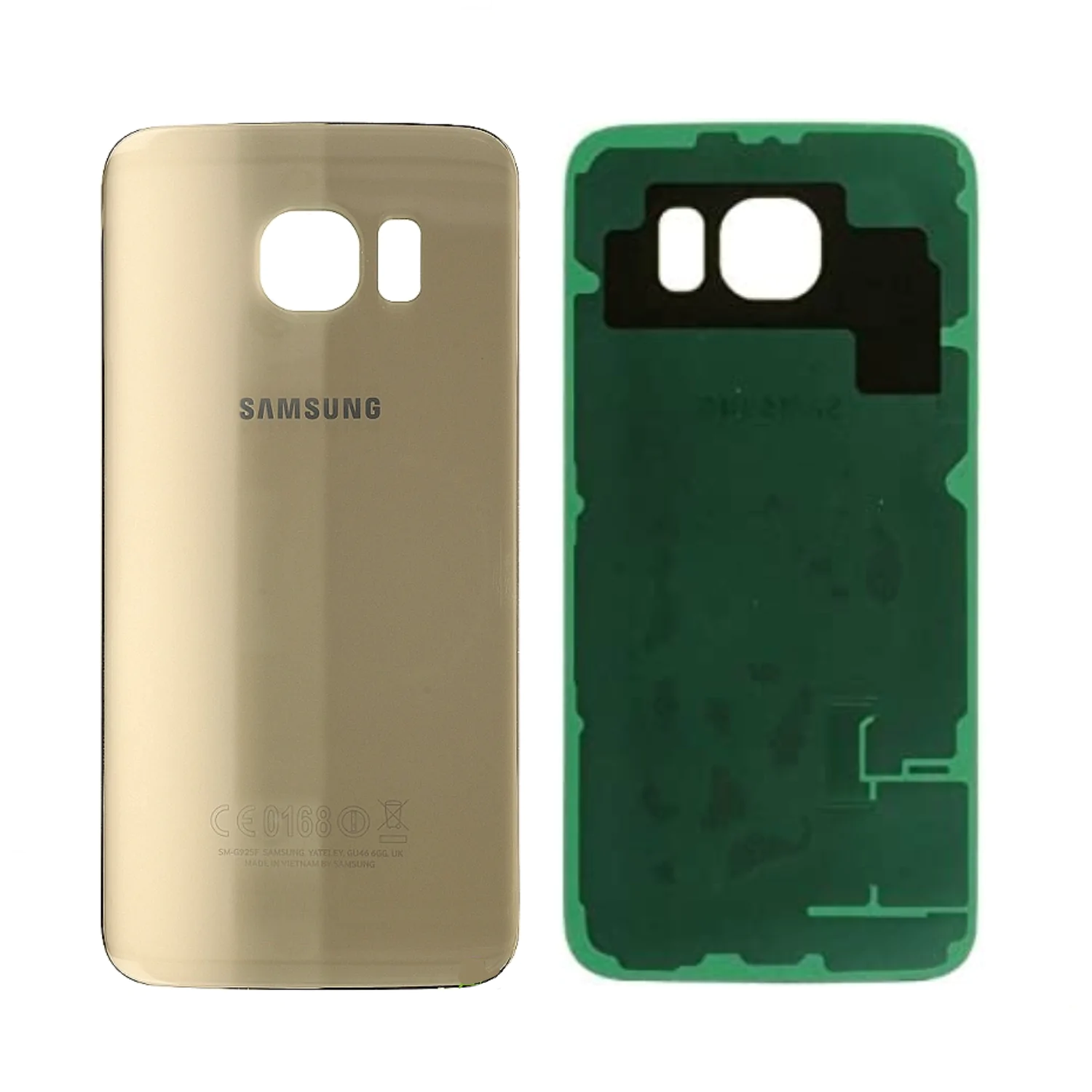 Cache Arrière Premium Samsung Galaxy S6 Edge Plus G928 Or