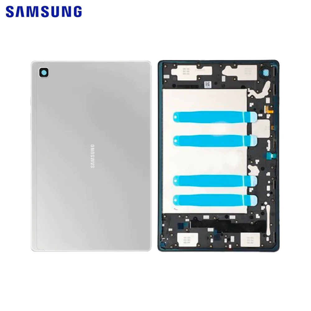 Cache Arrière Samsung Galaxy Tab A7 Wi-Fi T500 GH81-19737A Argent metallique