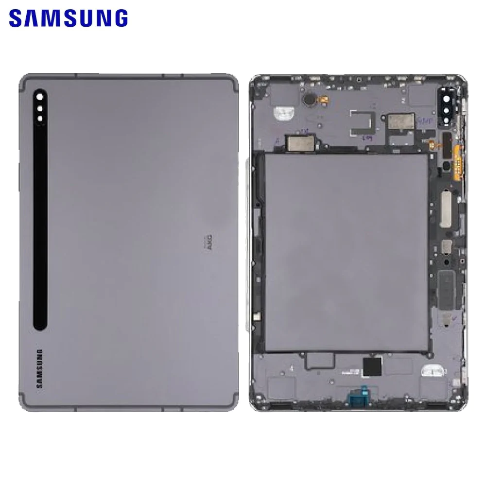 Cache Arrière Original Samsung Galaxy Tab S7 4G T875 GH82-23571A Noir Mystique