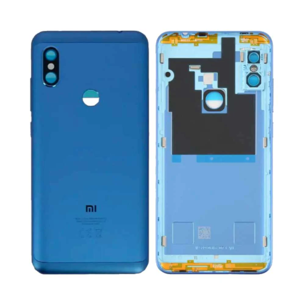 Cache Arrière Premium Xiaomi Redmi Note 6 Pro Bleu