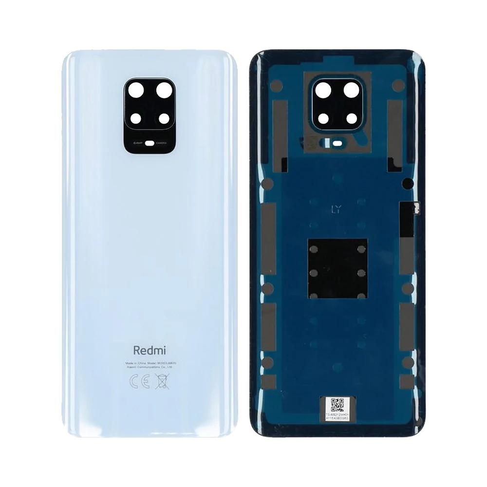 Cache Arrière Premium Xiaomi Redmi Note 9 Pro 4G Blanc Polaire