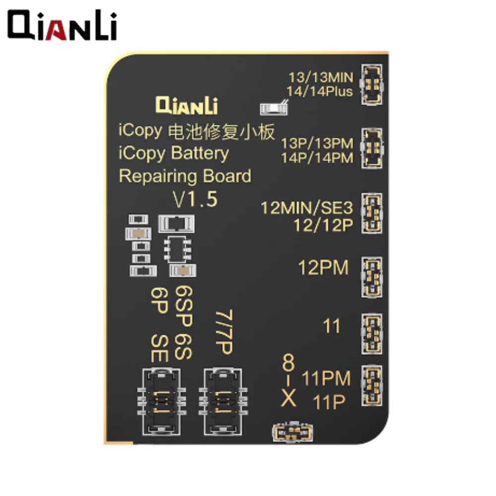 Carte iCopy Plus QianLi V1.5 pour Batterie iPhone 6 Plus à 14 Pro Max