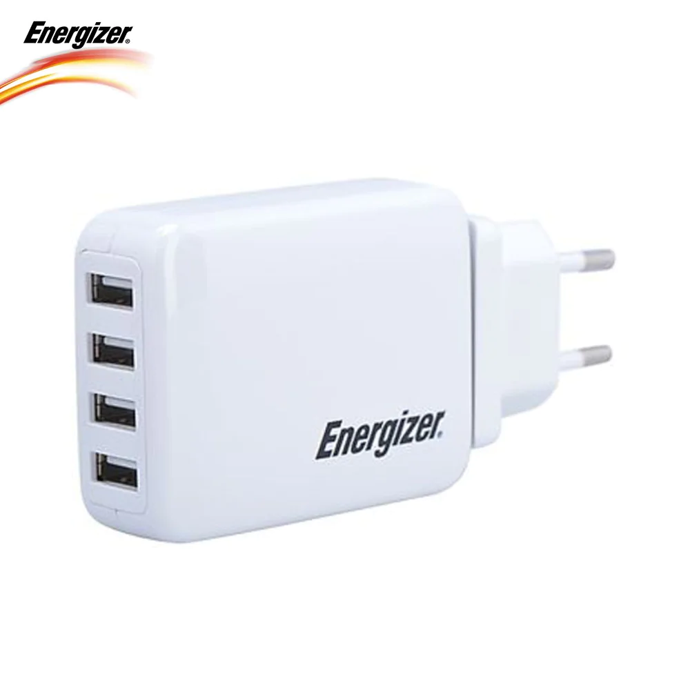 Chargeur Secteur Multiport USB Energizer 4 Ports 4.2A / 21W