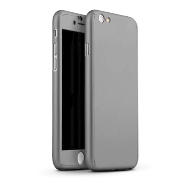 Coque de Protection 360° Vorson pour Apple iPhone 6 Plus / iPhone 6S Plus Argent
