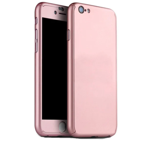Coque de Protection 360° Vorson pour Apple iPhone 6 Plus / iPhone 6S Plus Rose Gold
