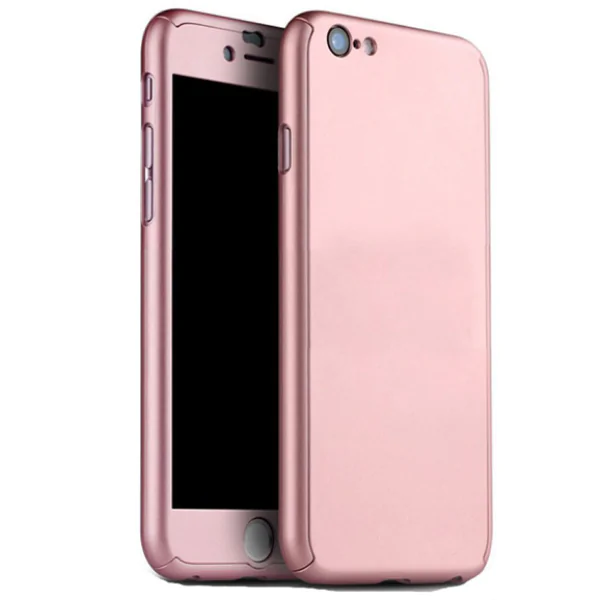 Coque 360° Vorson pour Apple iPhone 7 Plus / iPhone 8 Plus Rose Gold