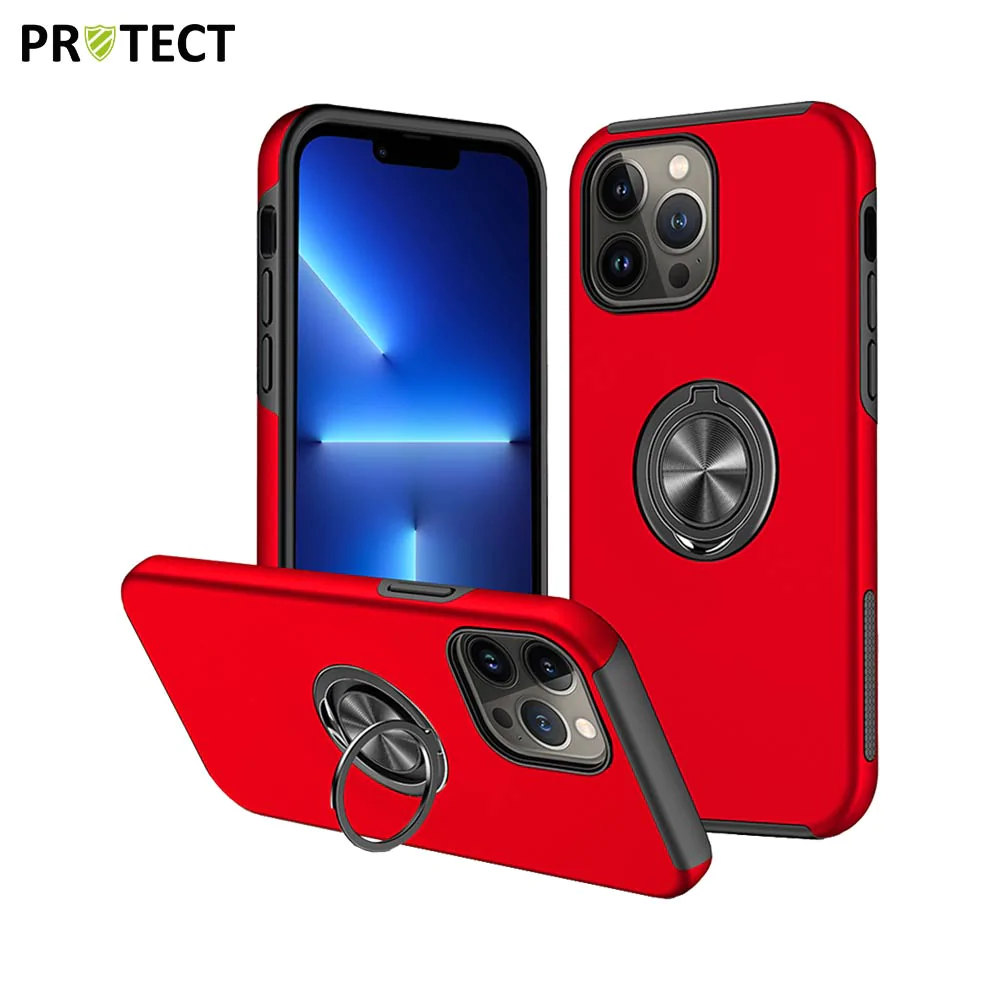 Coque de Protection IE013 PROTECT pour Apple iPhone 13 Pro Max Rouge