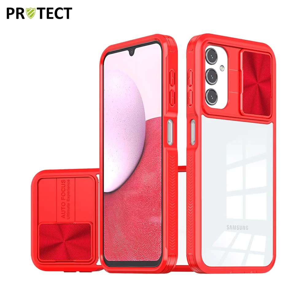 Coque de Protection IE027 PROTECT pour Samsung Galaxy A14 5G A146B / Galaxy A14 4G A145F Rouge