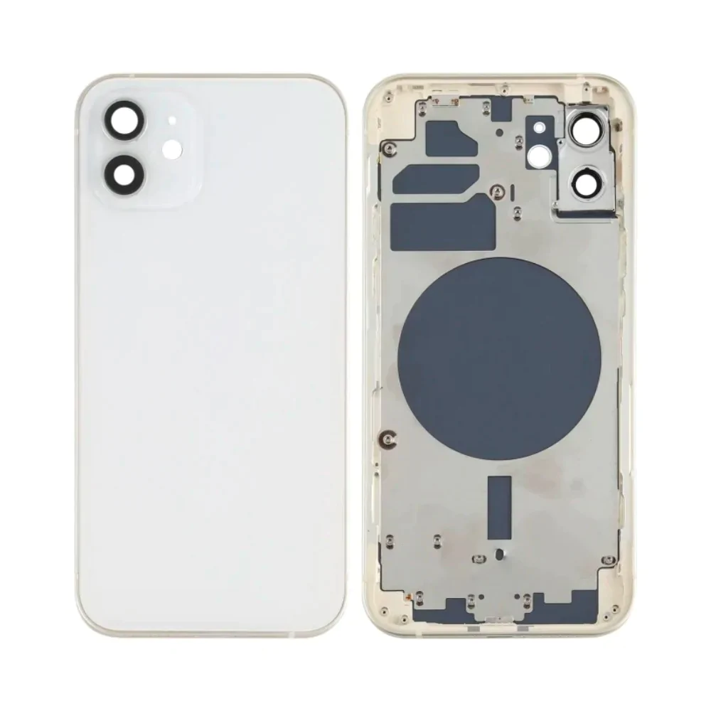 Coque de Réparation Apple iPhone 12 Mini (Without Parts) Blanc
