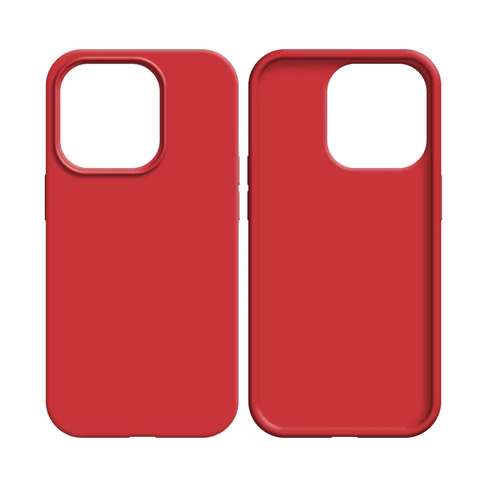 Coque Silicone Compatible pour Apple iPhone 11 Pro (#14) Rouge