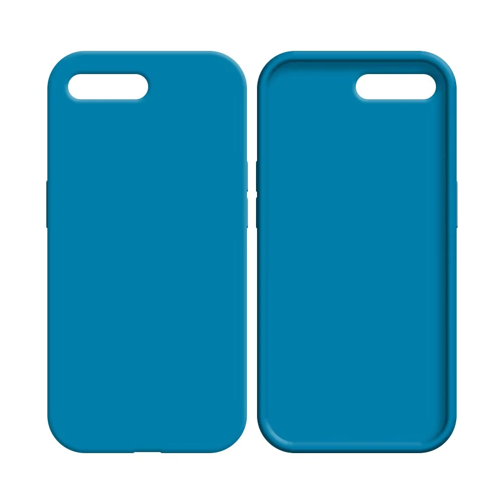 Coque Silicone Compatible pour Apple iPhone 7 Plus / iPhone 8 Plus (#16) Bleu Ciel