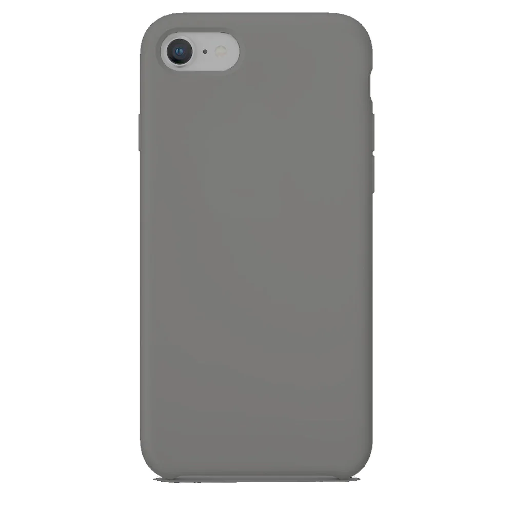 Coque Silicone Compatible pour Apple iPhone 7 Plus / iPhone 8 Plus /23 Gris