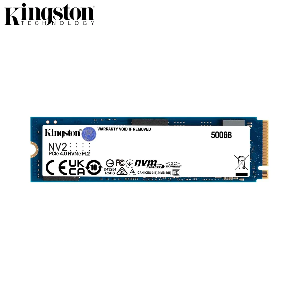 Disque Dur SSD Kingston SNV2S / 500G 500GB NVMe PCIe Gen 4x4 SNV2S/500G